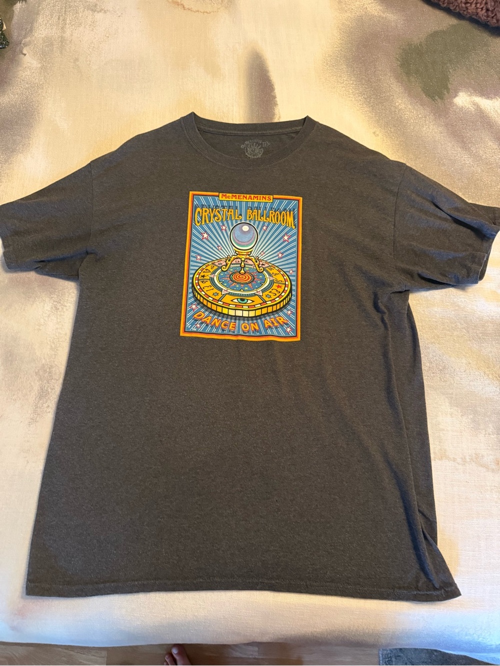 Crystal Ballroom Graphic Tee - Charcoal